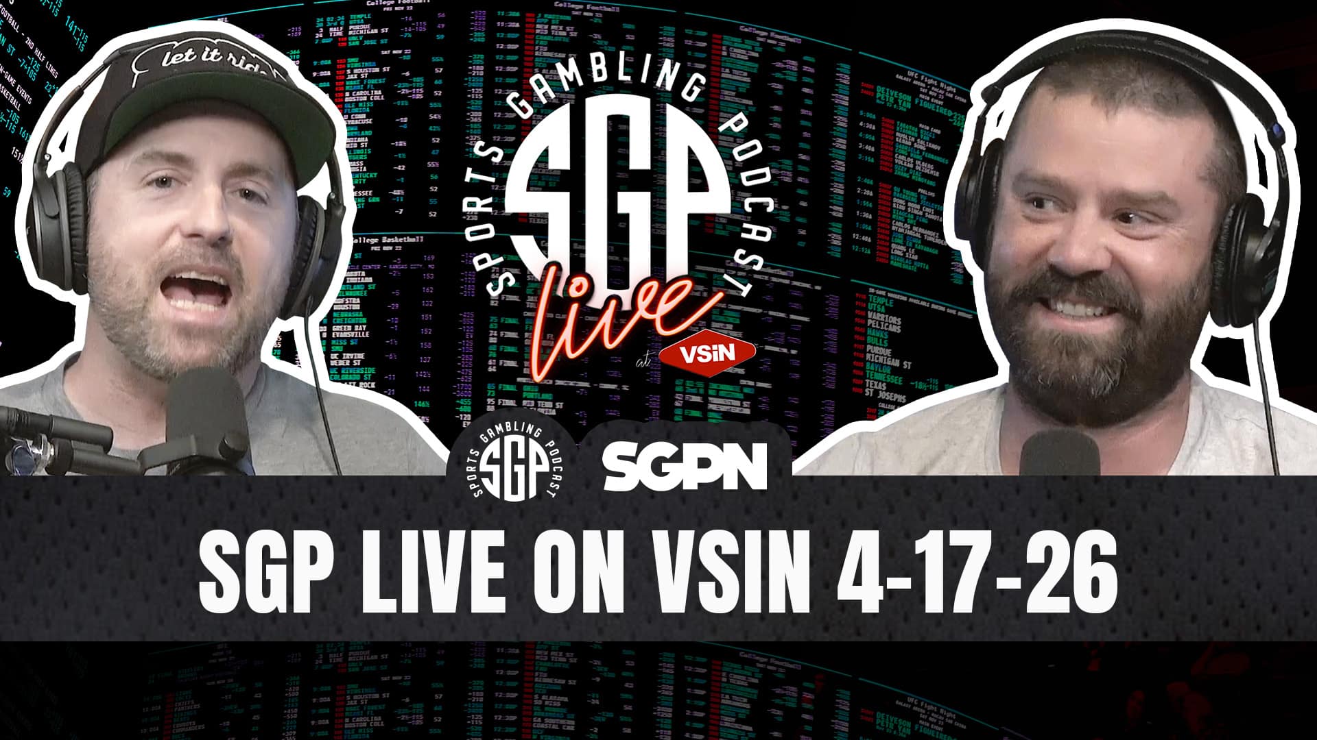 SPORTS GAMBLING PODCAST LIVE ON VSIN 041726