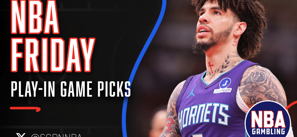 NBA Friday Play-In Game Picks 4/17/26 | NBA Gambling Podcast (Ep. 1090)