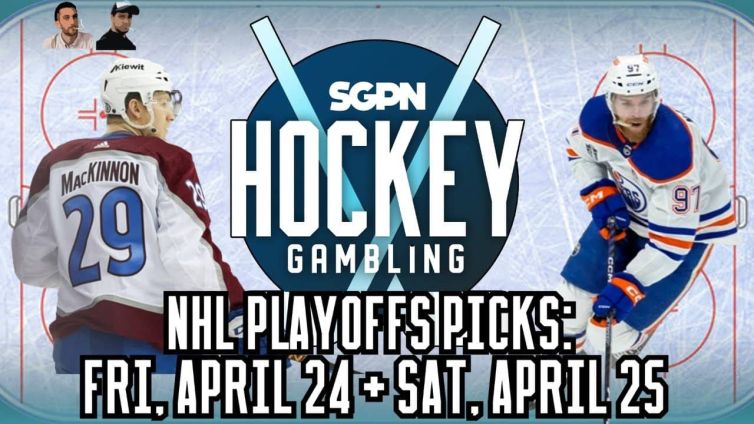 NHL Playoffs Picks: Friday, April 24 & Saturday, April 25 | Hockey Gambling Podcast (Ep. 608)