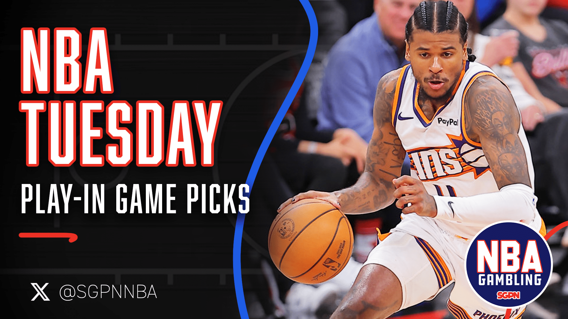 NBA Tuesday Play-In Game Picks 4/14/26 | NBA Gambling Podcast (Ep. 1087)