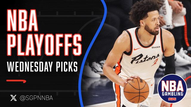 NBA Wednesday Playoff Game Picks 4/22/26 | NBA Gambling Podcast (Ep. 1095)