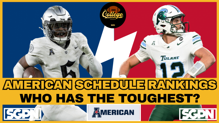 American Conference Schedule Rankings (AAC) | The College Football Experience (Ep. 3013)