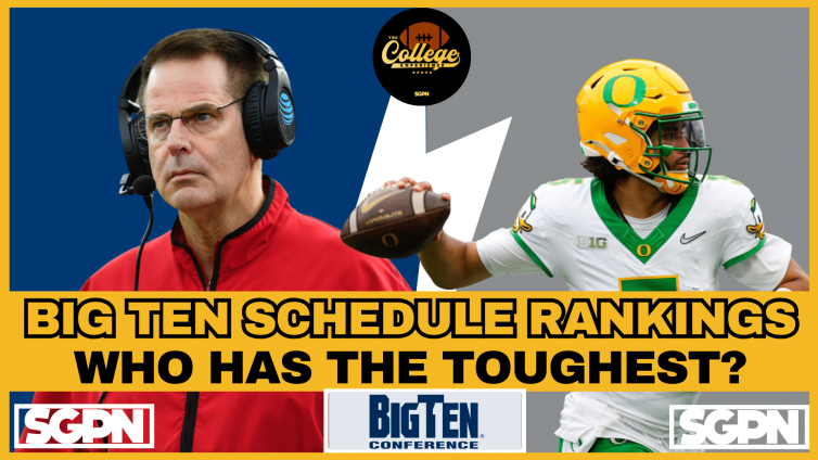 Big Ten Schedule Rankings, Who's Got The Toughest? | The College Football Experience (Ep. 3012)