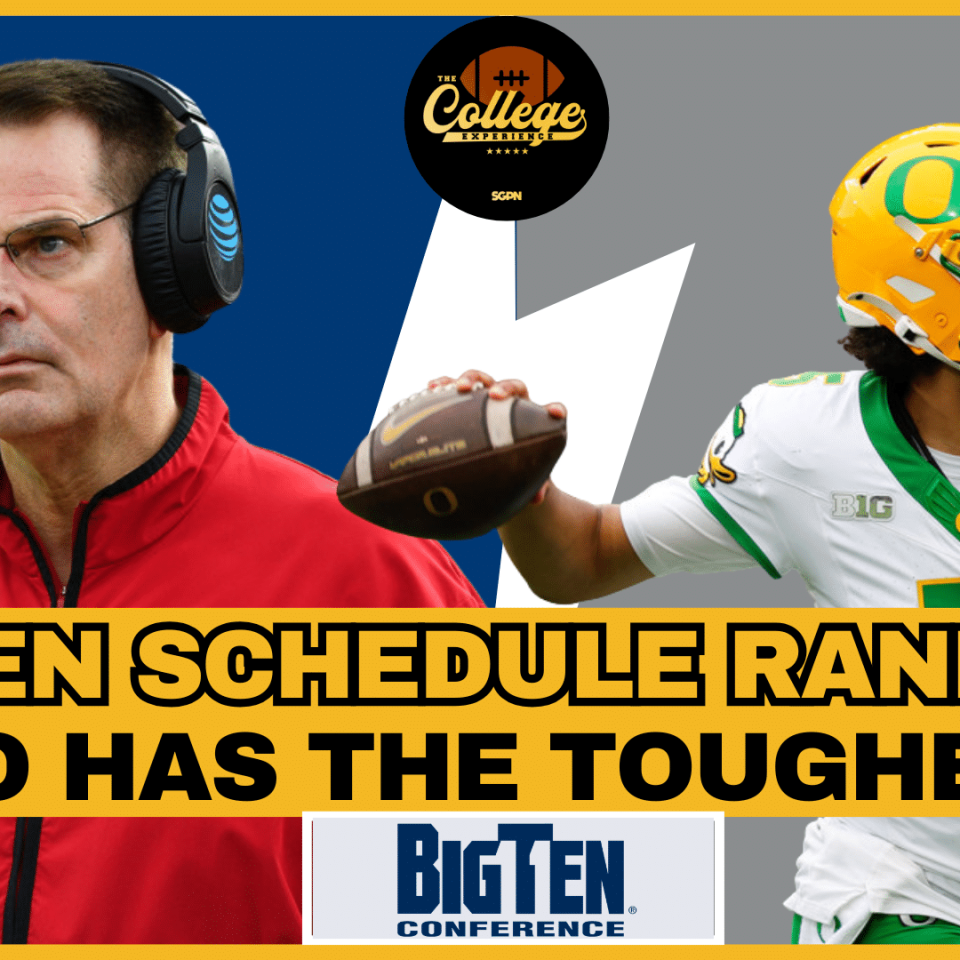 Big Ten Schedule Rankings, Who's Got The Toughest? | The College Football Experience (Ep. 3012)