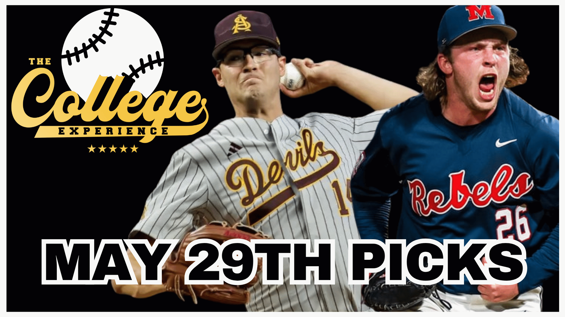 College Baseball Picks May 29th - NCAA Baseball Tournament Predictions