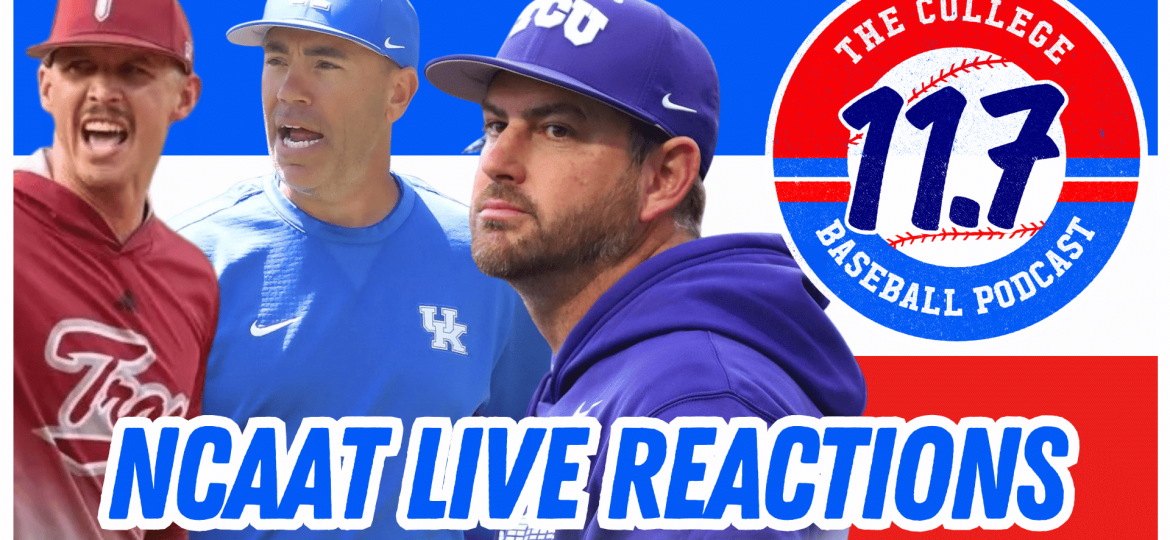 NCAA Baseball Tournament Selection Monday | 11.7 College Baseball LIVE