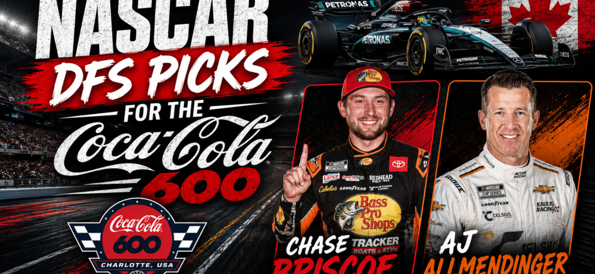Coca-Cola 600 DFS Picks 2026 I NASCAR Gambling Podcast (Ep. 801)