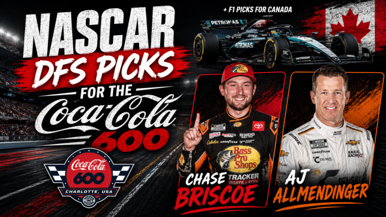 Coca-Cola 600 DFS Picks 2026 I NASCAR Gambling Podcast (Ep. 801)