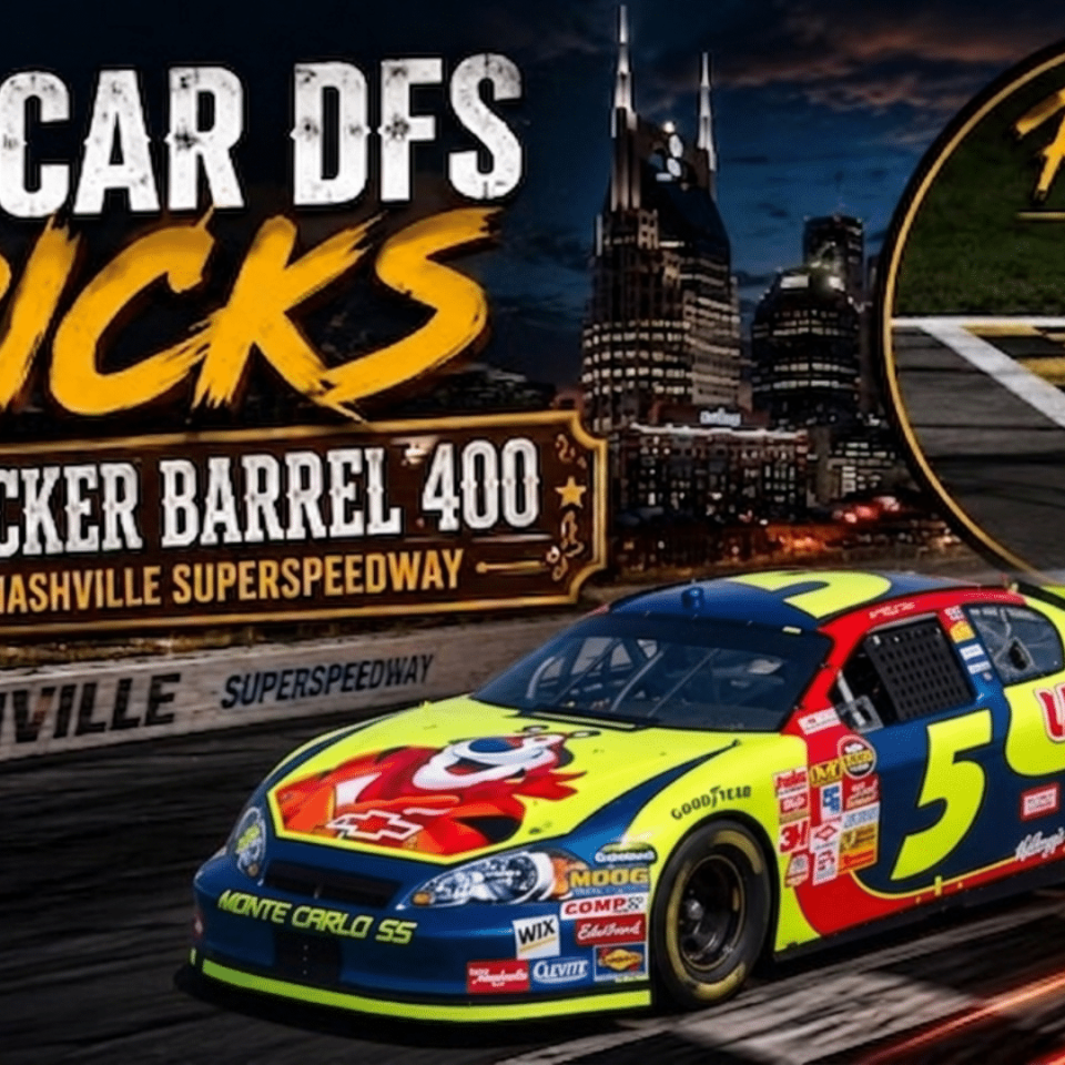 Cracker Barrel 400 DFS Picks 2026 I NASCAR Gambling Podcast (Ep. 805)