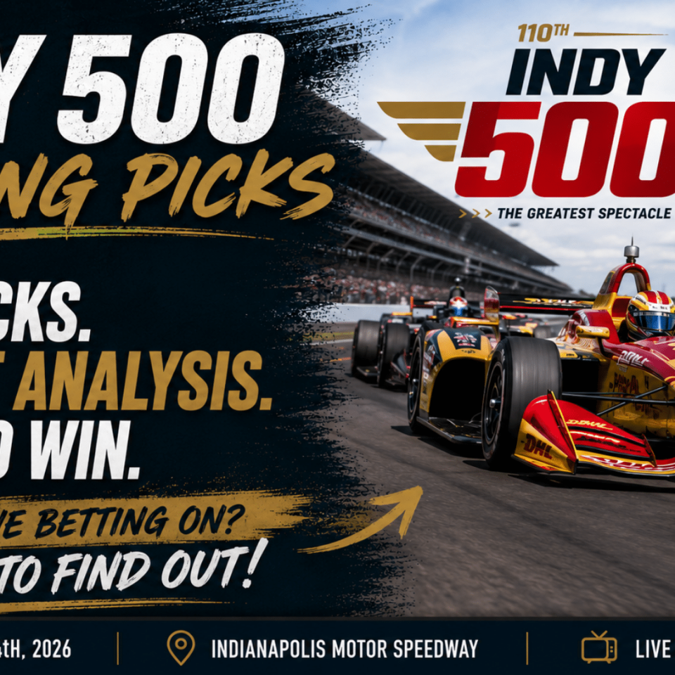 Indianapolis 500 Betting Picks 2026 I NASCAR Gambling Podcast (Ep. 799)
