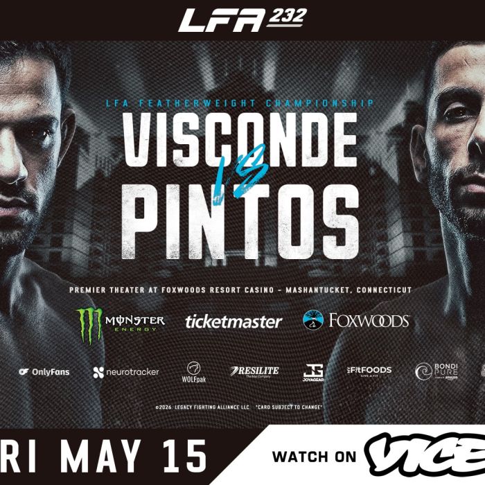 LFA 232 is our regional show of record this week. Come check out regional mma to make some picks, predictions & bet