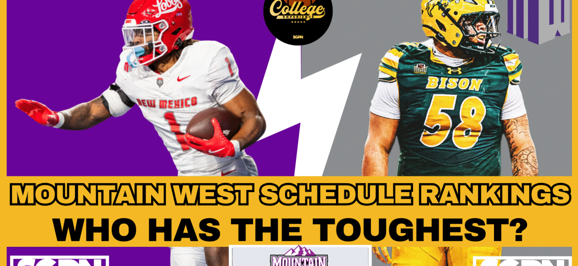 Mountain West Conference Schedule Rankings, Who's Got The Toughest? | The College Football Experience (Ep. 3015)