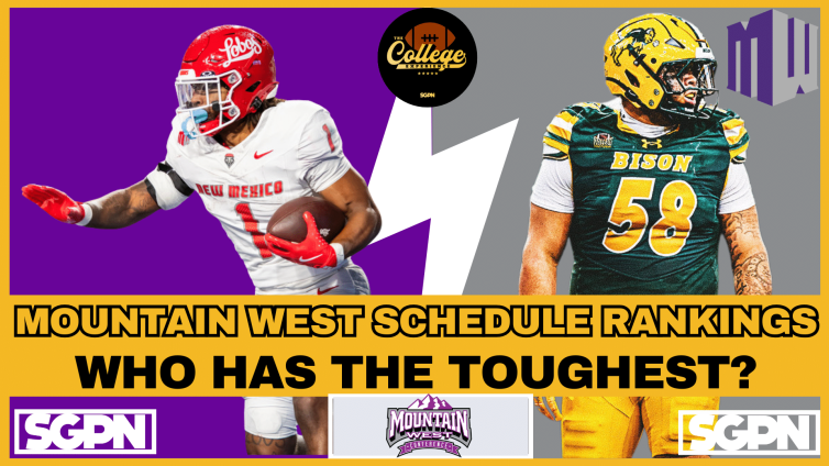 Mountain West Conference Schedule Rankings, Who's Got The Toughest? | The College Football Experience (Ep. 3015)