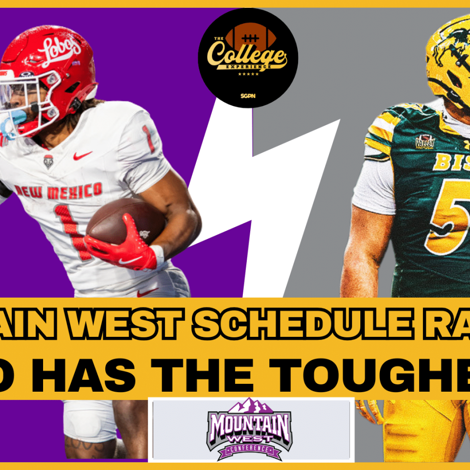 Mountain West Conference Schedule Rankings, Who's Got The Toughest? | The College Football Experience (Ep. 3015)