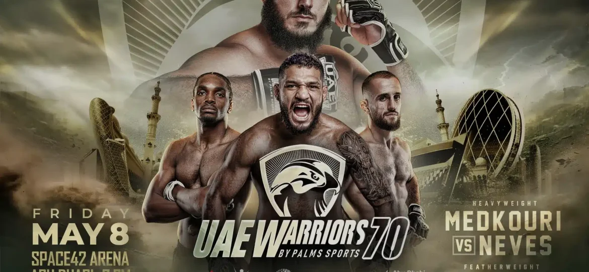 UAE Warriors 70 is our regional show of record this week. Come check out regional mma to make some picks, predictions & bet