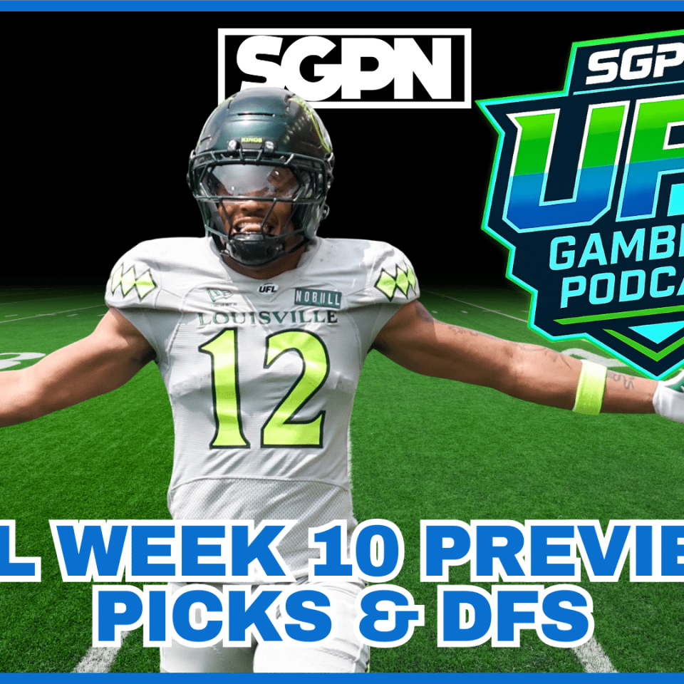UFL Week 10 Preview, Picks, and DFS | UFL Gambling Podcast (Ep. 69)