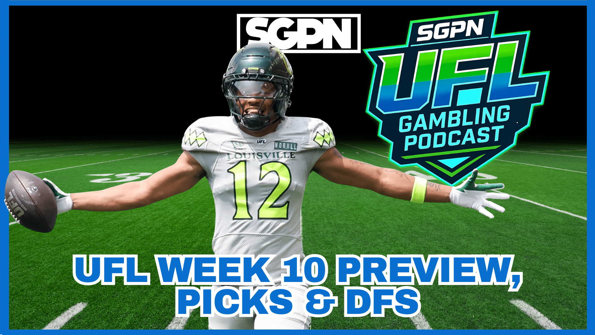 UFL Week 10 Preview, Picks, and DFS | UFL Gambling Podcast (Ep. 69)