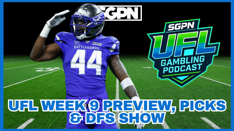 UFL Week 9 Preview, Picks, and DFS | UFL Gambling Podcast (Ep. 67)