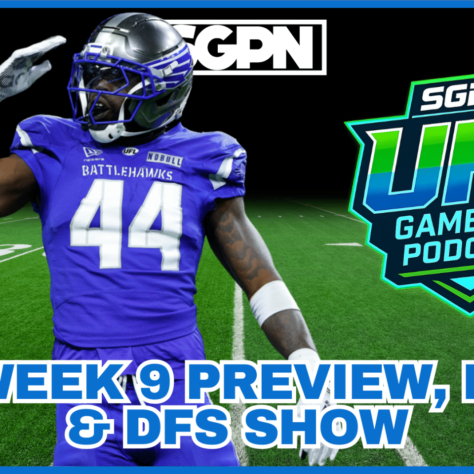 UFL Week 9 Preview, Picks, and DFS | UFL Gambling Podcast (Ep. 67)