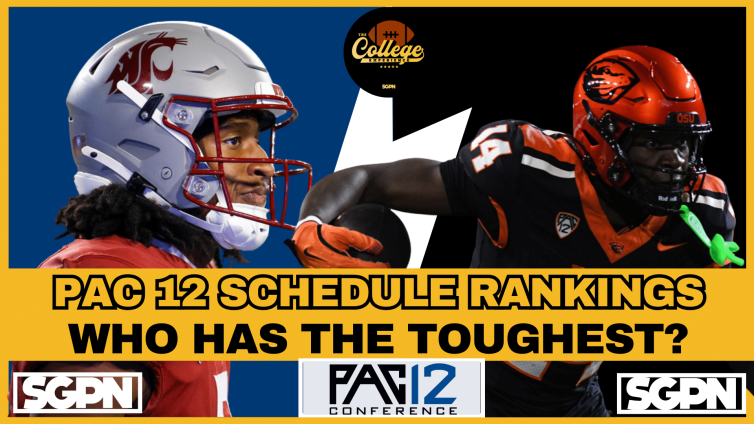 Pac 12 Conference Schedule Rankings, Who's Got The Toughest? | The College Football Experience (Ep. 3014)