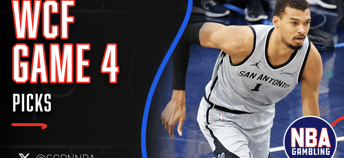 Thunder vs. Spurs Game 4 Picks 5/24/26 | NBA Gambling Podcast (Ep. 1125)