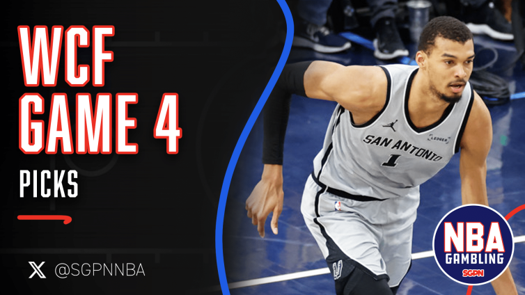 Thunder vs. Spurs Game 4 Picks 5/24/26 | NBA Gambling Podcast (Ep. 1125)