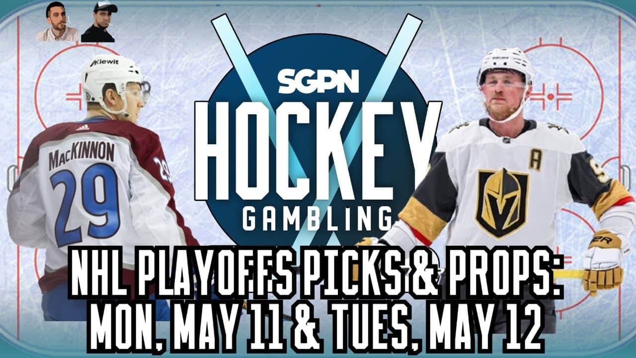 NHL Playoffs Picks: Monday, May 11 + Tuesday, May 12 | Hockey Gambling Podcast (Ep. 615)