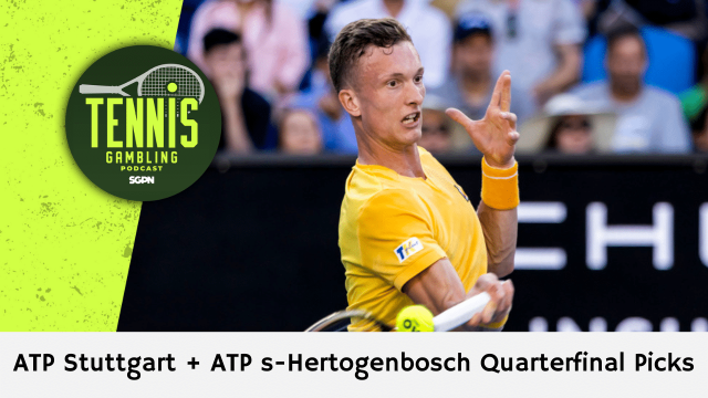 ATP Stuttgart + ATP ‘s-Hertogenbosch Quarterfinal Picks – 6/11/26 | Tennis Gambling Podcast (Ep. 655)
