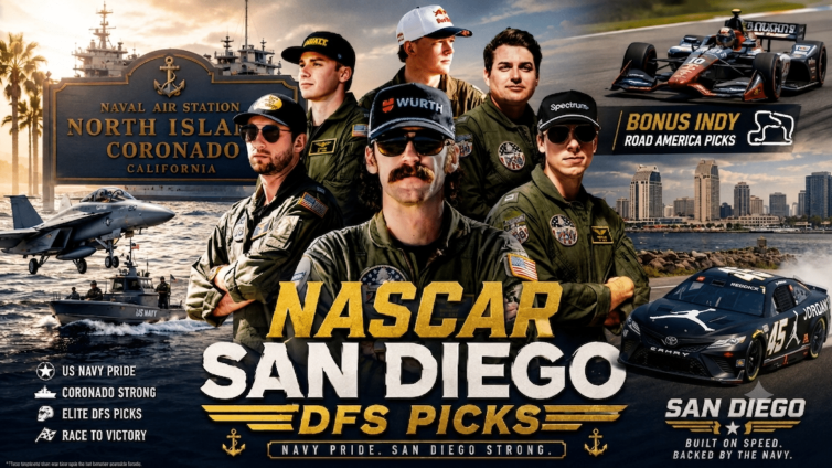 Anduril 250 DFS Picks 2026 I NASCAR Gambling Podcast (Ep. 817)
