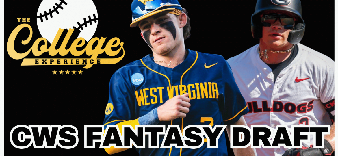 College World Series Fantasy Draft LIVE From The Homefield x 11.7 Diamond Den