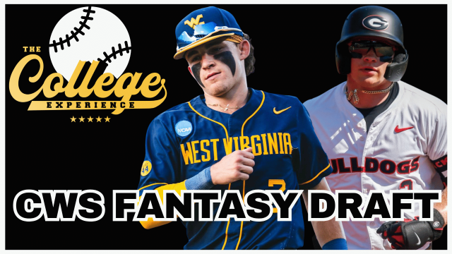 College World Series Fantasy Draft LIVE From The Homefield x 11.7 Diamond Den