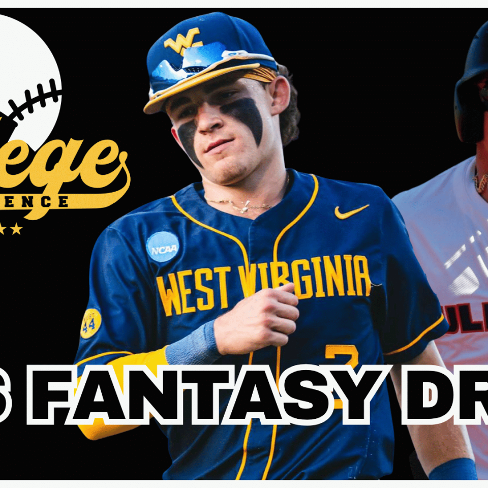 College World Series Fantasy Draft LIVE From The Homefield x 11.7 Diamond Den