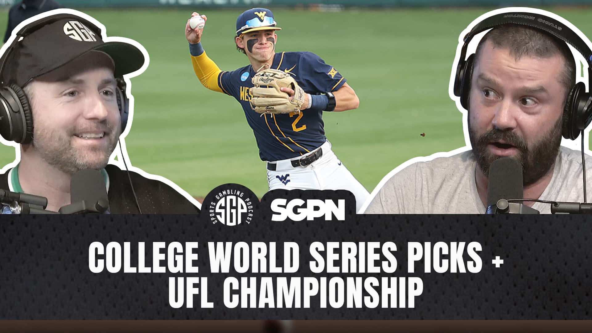 College World Series Picks + UFL Championship