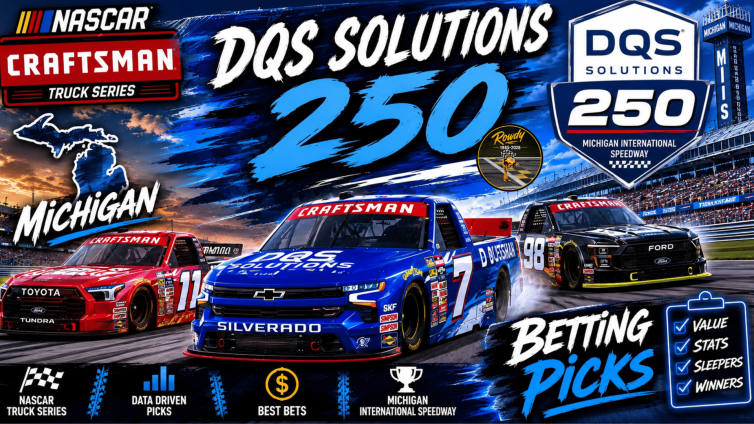 DQS Solutions & Staffing 250 Betting Picks 2026 I NASCAR Gambling Podcast (Ep. 808)