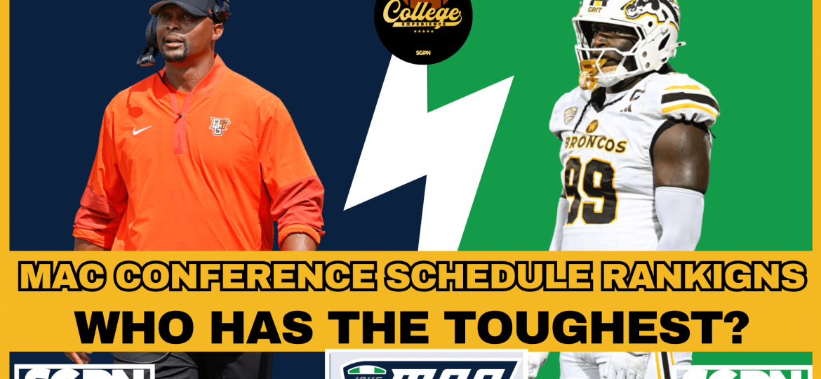 MAC Schedule Rankings 2026, Who's Got The Toughest? | The College Football Experience (Ep. 3017)