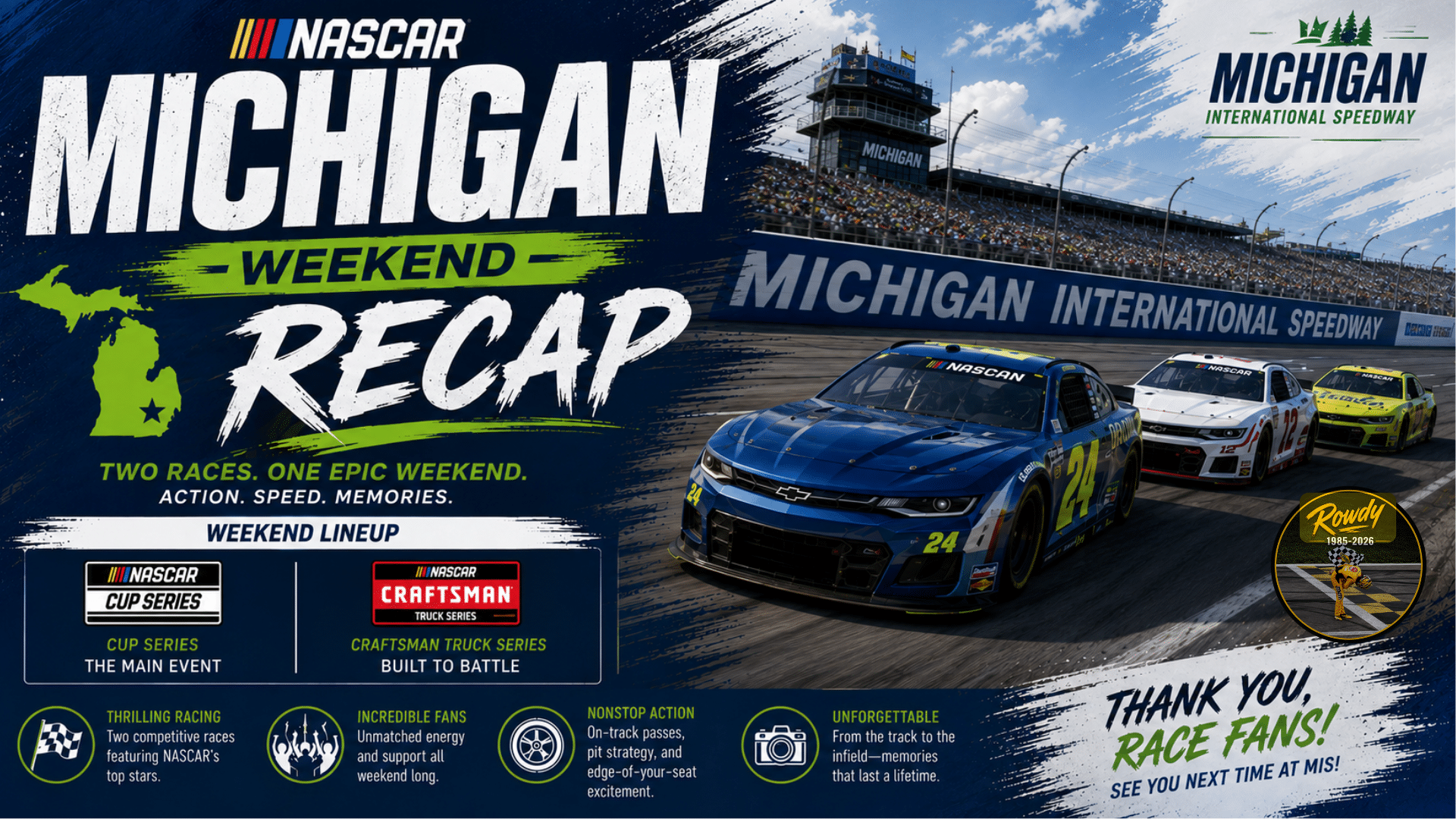 NASCAR Michigan 2026 Betting Recap I NASCAR Gambling Podcast (Ep. 810) NASCAR Michigan 2026 Betting Recap I NASCAR Gambling Podcast (Ep. 810)
