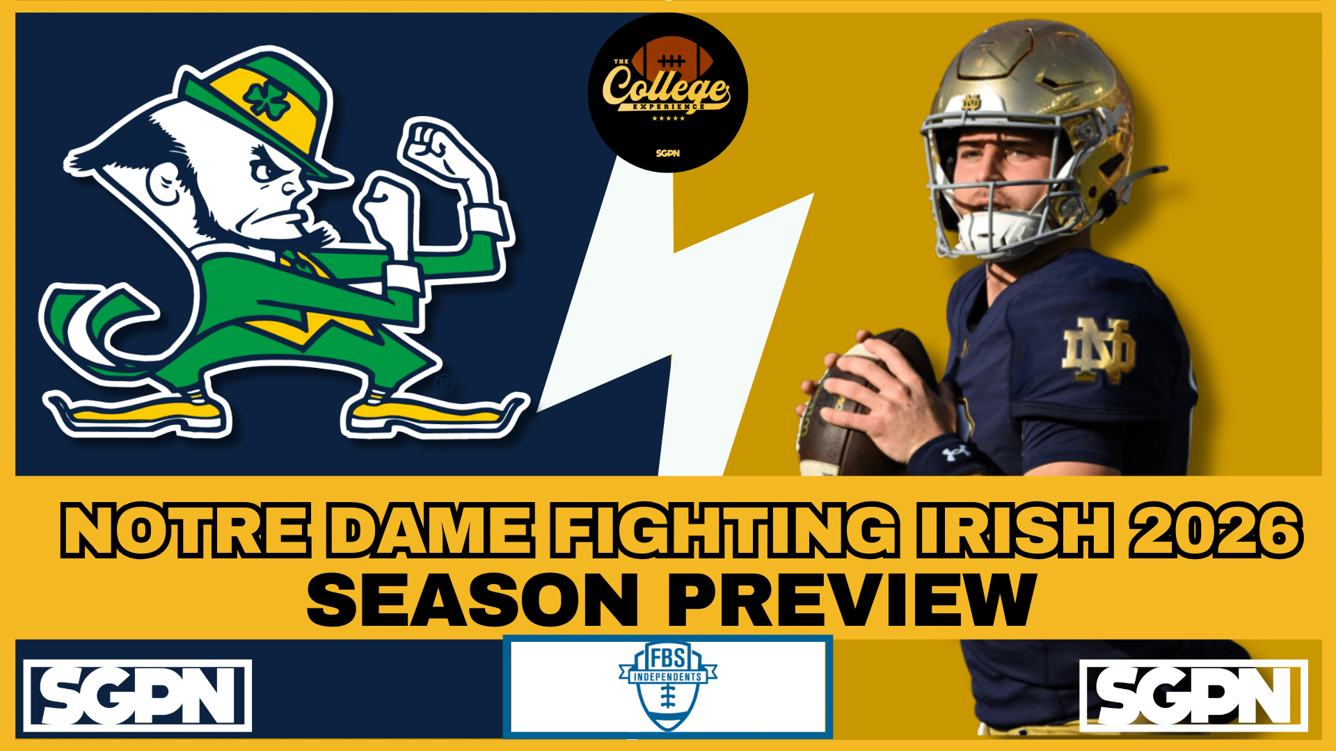 Notre Dame Fighting Irish 2026 Team Preview | The College Football Experience (Ep. 3028)
