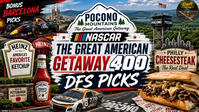 The Great American Getaway 400 DFS Picks 2026 I NASCAR Gambling Podcast (Ep. 813)