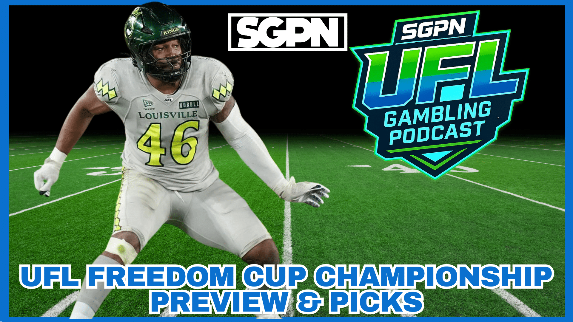 UFL United Bowl Championship Picks & DFS | The UFL Gambling Podcast (Ep. 71)