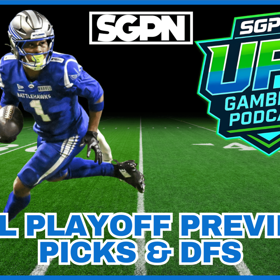 UFL Playoff Preview, Picks & DFS | The UFL Gambling Podcast (Ep. 70)