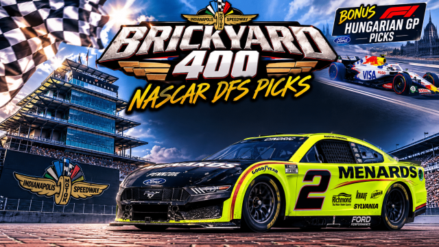 Brickyard 400 DFS Picks 2026 I NASCAR Gambling Podcast (Ep. 838)