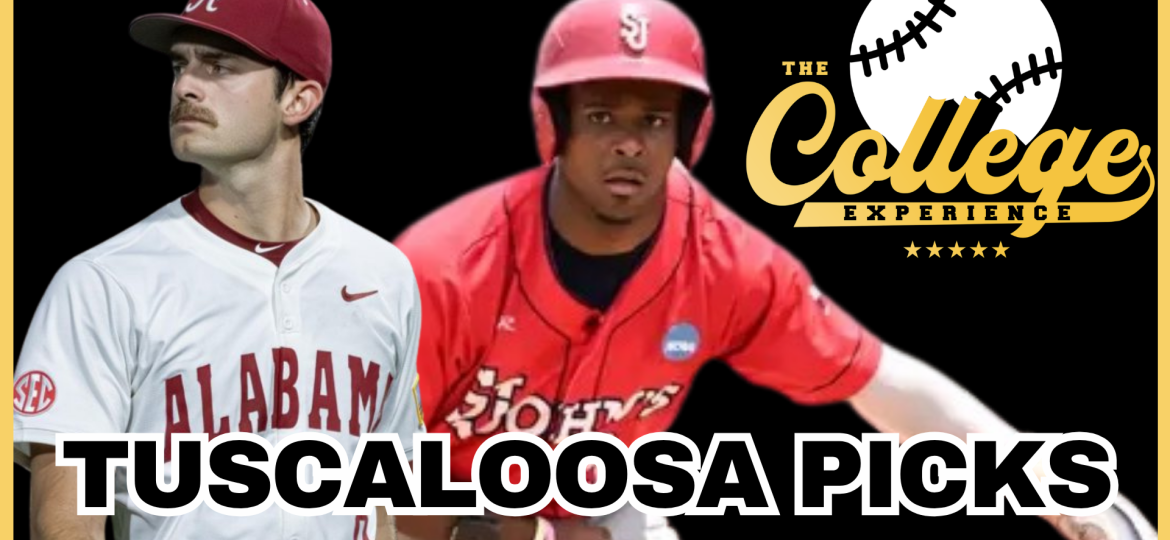 Alabama vs St Johns Tuscaloosa Super Regional Picks - 2026 NCAA Baseball Tournament Betting Odds
