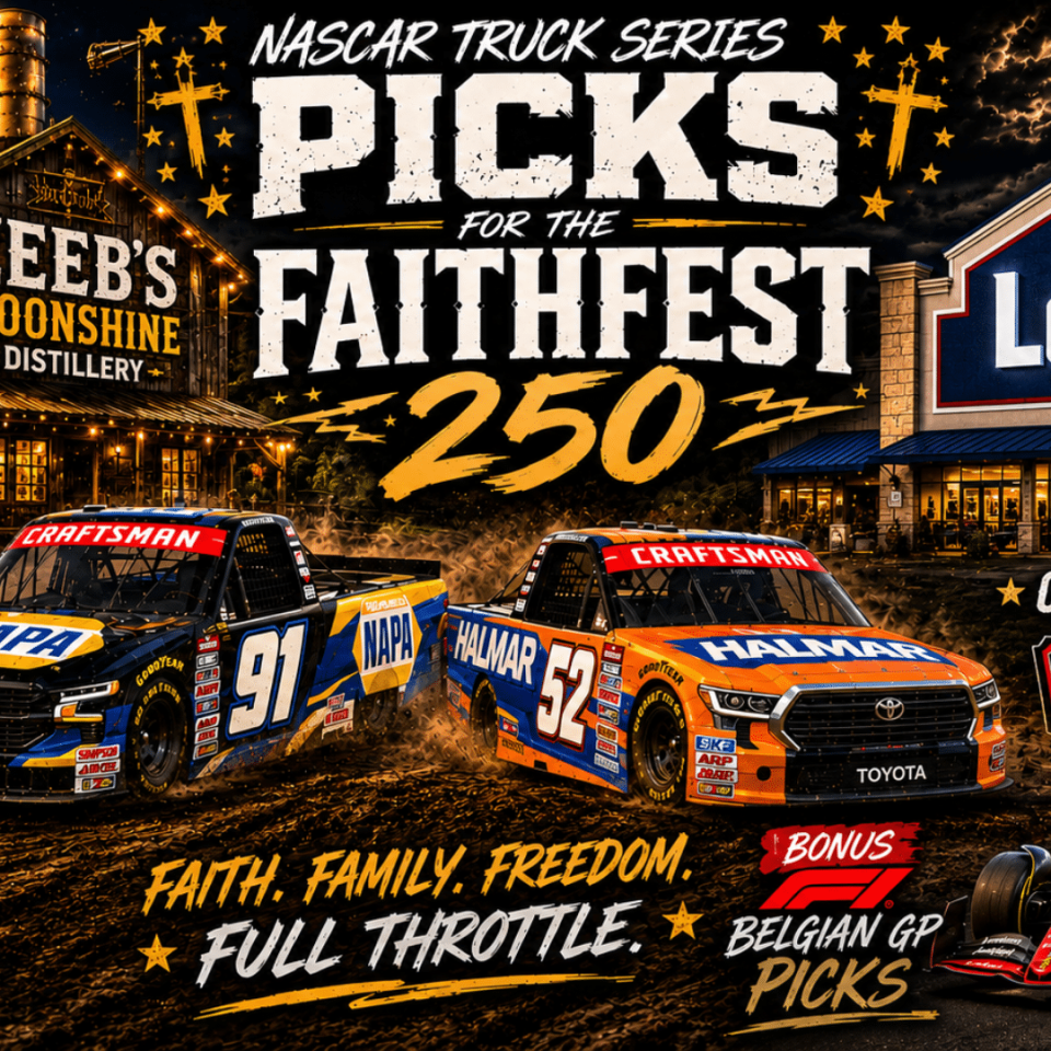 Faith Fest 250 Betting Picks 2026 I NASCAR Gambling Podcast (Ep. 833)