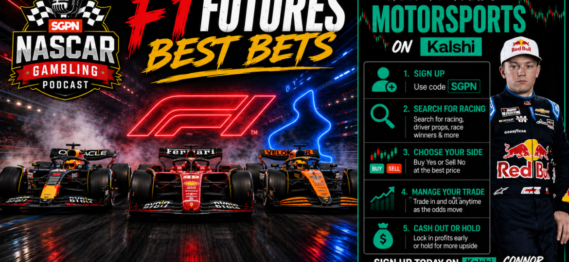 Formula 1 Championship 2026 Update I NASCAR Gambling Podcast (Ep. 843)