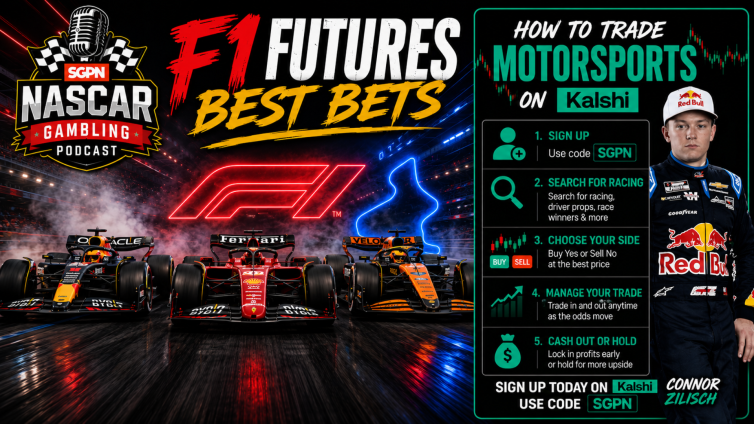 Formula 1 Championship 2026 Update I NASCAR Gambling Podcast (Ep. 843)
