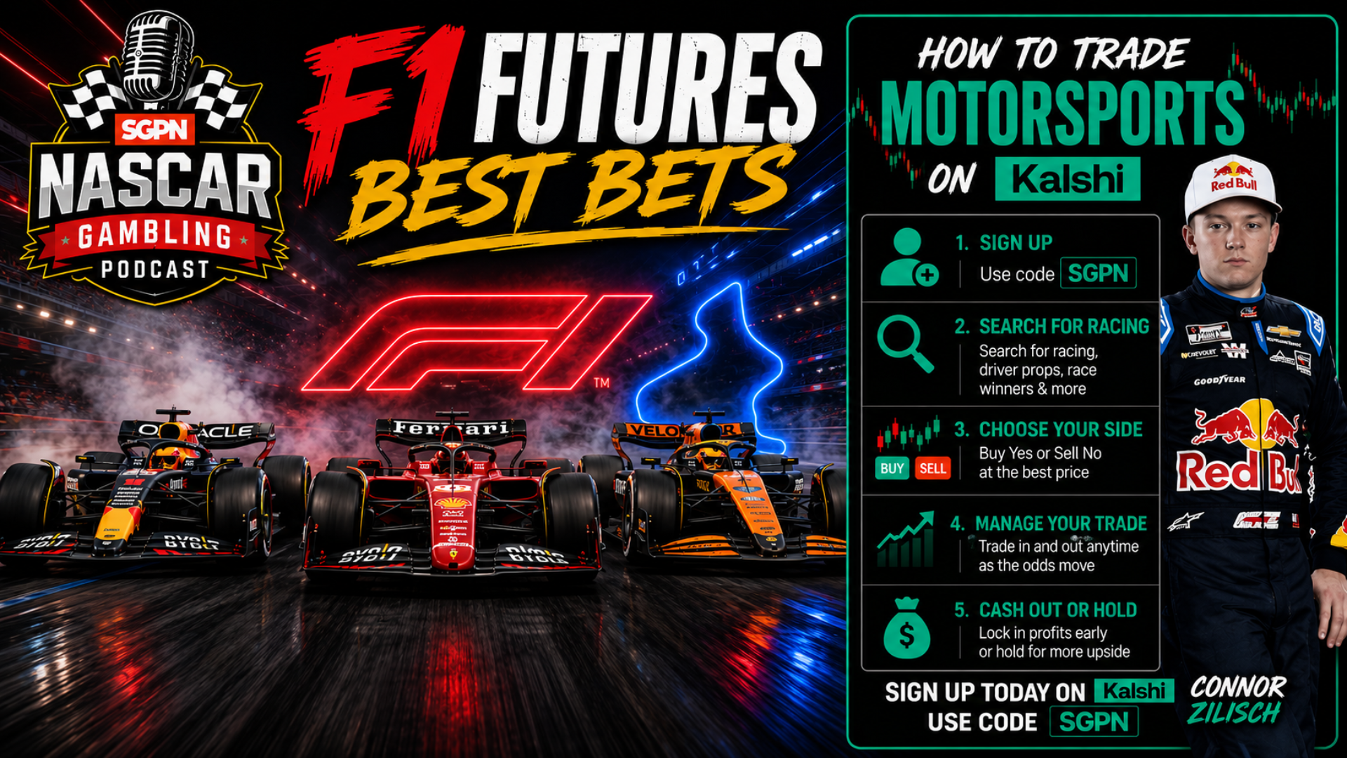 Formula 1 Championship 2026 Update I NASCAR Gambling Podcast (Ep. 843) Formula 1 Championship 2026 Update I NASCAR Gambling Podcast (Ep. 843)