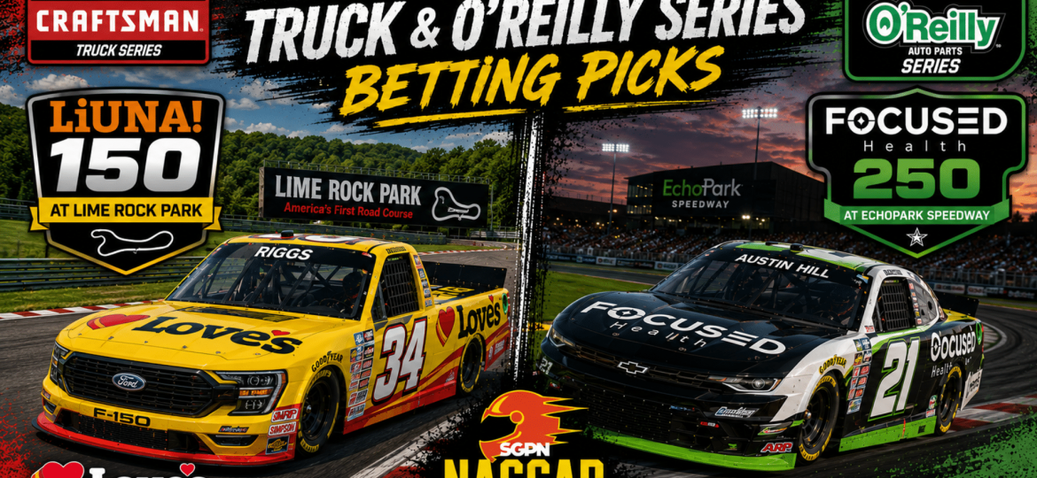 LiUNA 150 & Focused Health 250 Betting Picks 2026 I NASCAR Gambling Podcast (Ep. 829)
