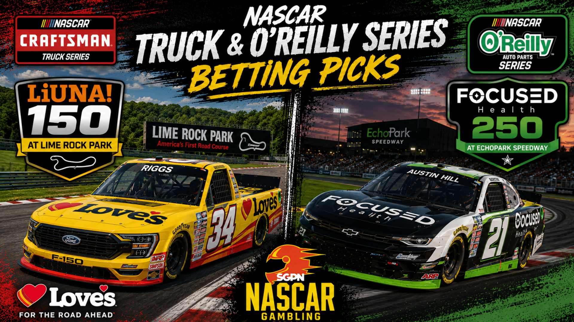 LiUNA 150 & Focused Health 250 Betting Picks 2026 I NASCAR Gambling Podcast (Ep. 829) LiUNA 150 & Focused Health 250 Betting Picks 2026 I NASCAR Gambling Podcast (Ep. 829)
