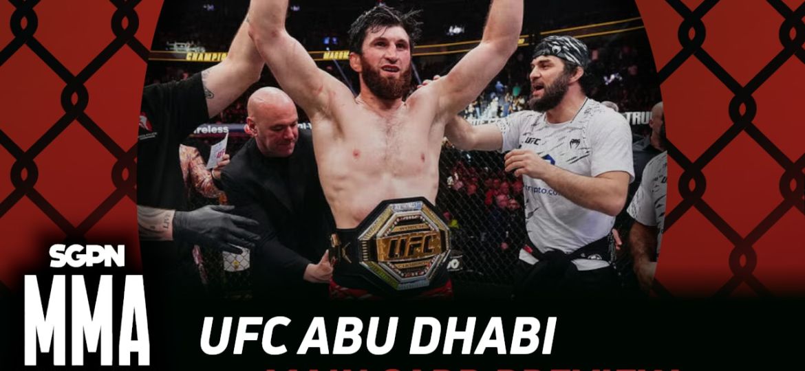 UFC Abu Dhabi Main Card Betting Guide ("Tom" Pork in Real Time) | MMA Gambling Podcast (Ep.1137)