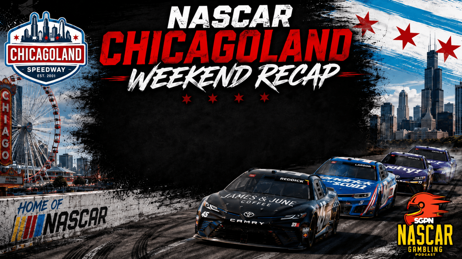 NASCAR Chicagoland 2026 Betting Recap I NASCAR Gambling Podcast (Ep. 827)